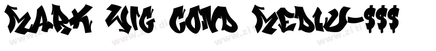 Mark W1G Cond Mediu字体转换